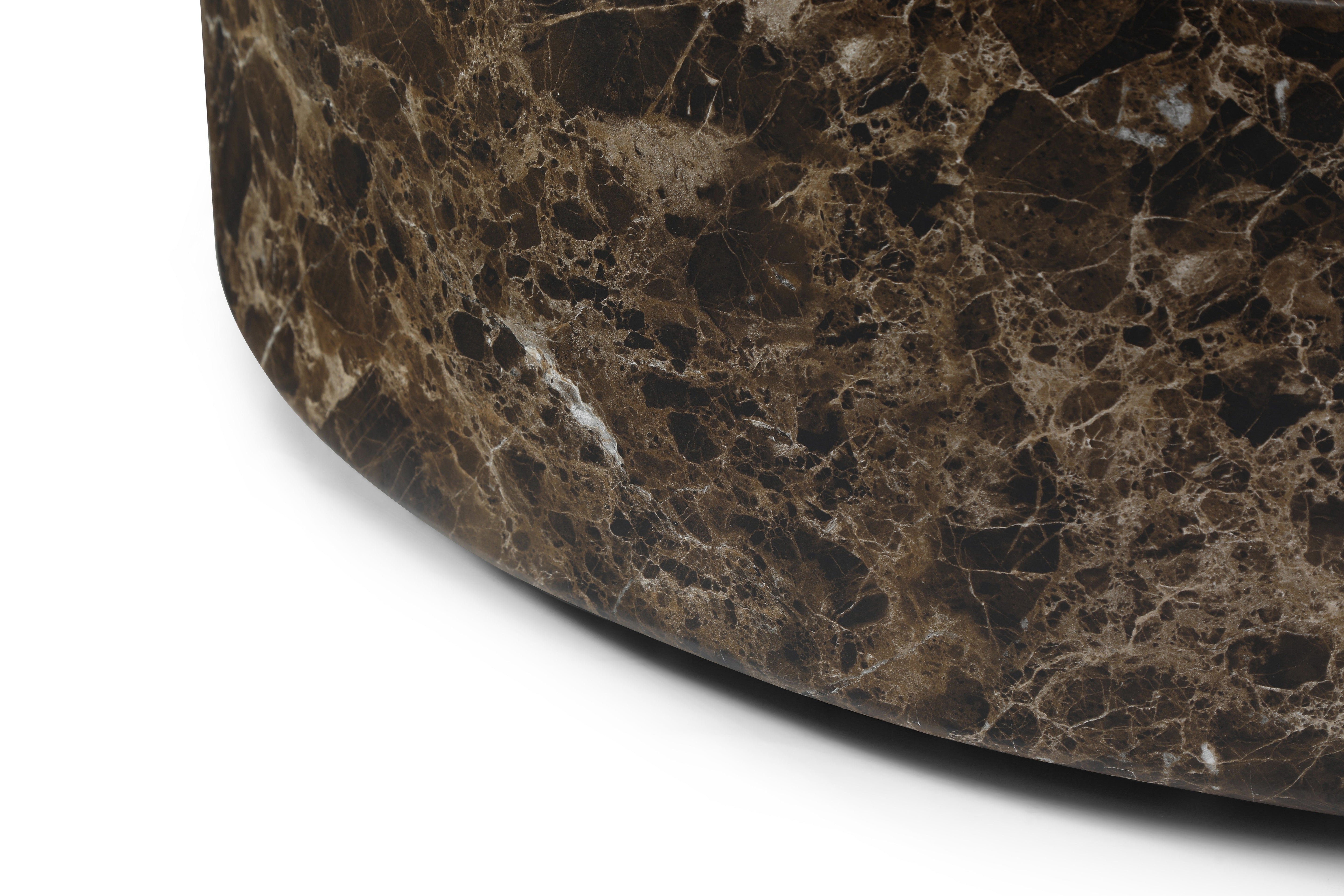 Table basse ELARA beige fonce finition