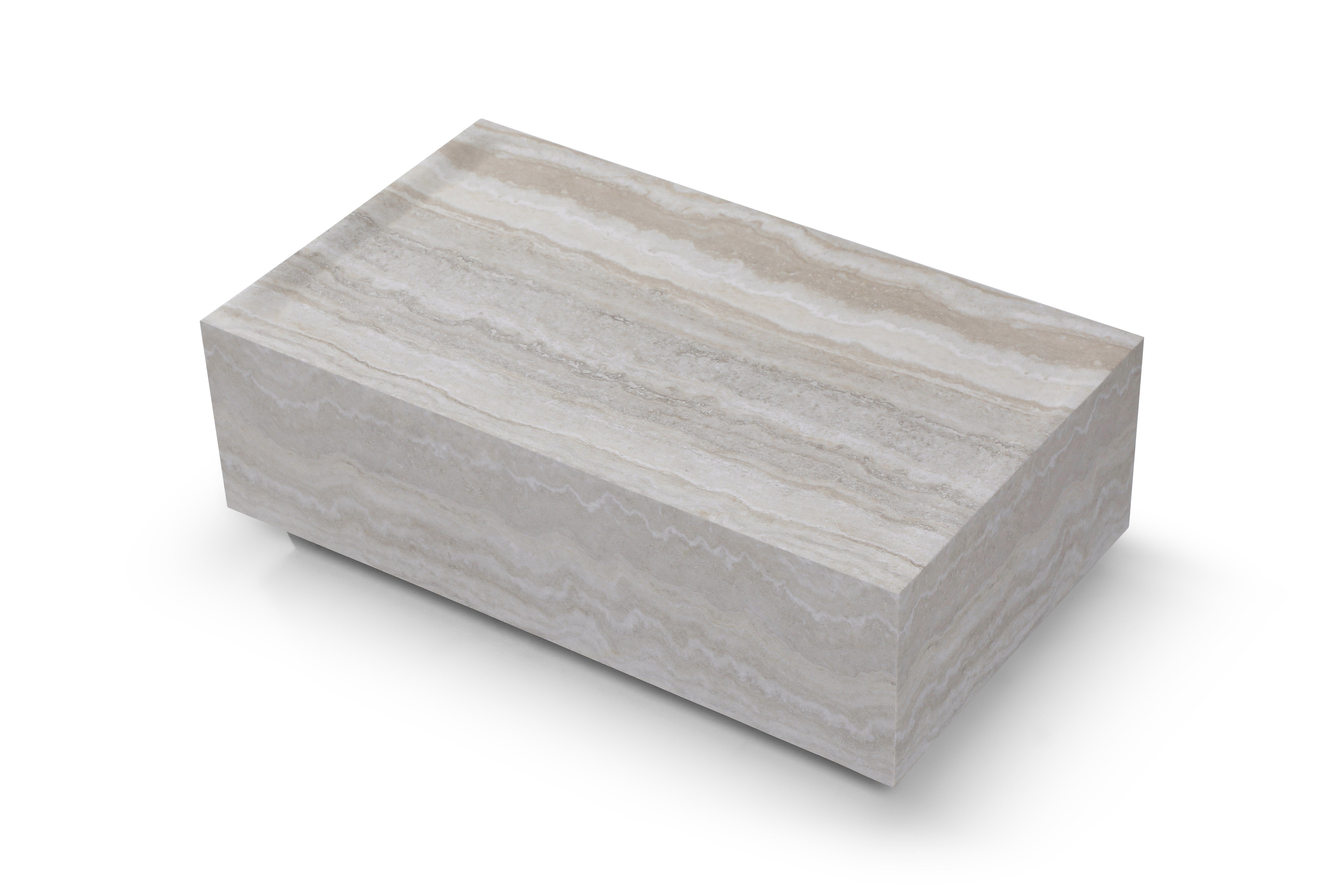 Table basse ETERNA gris ambiance