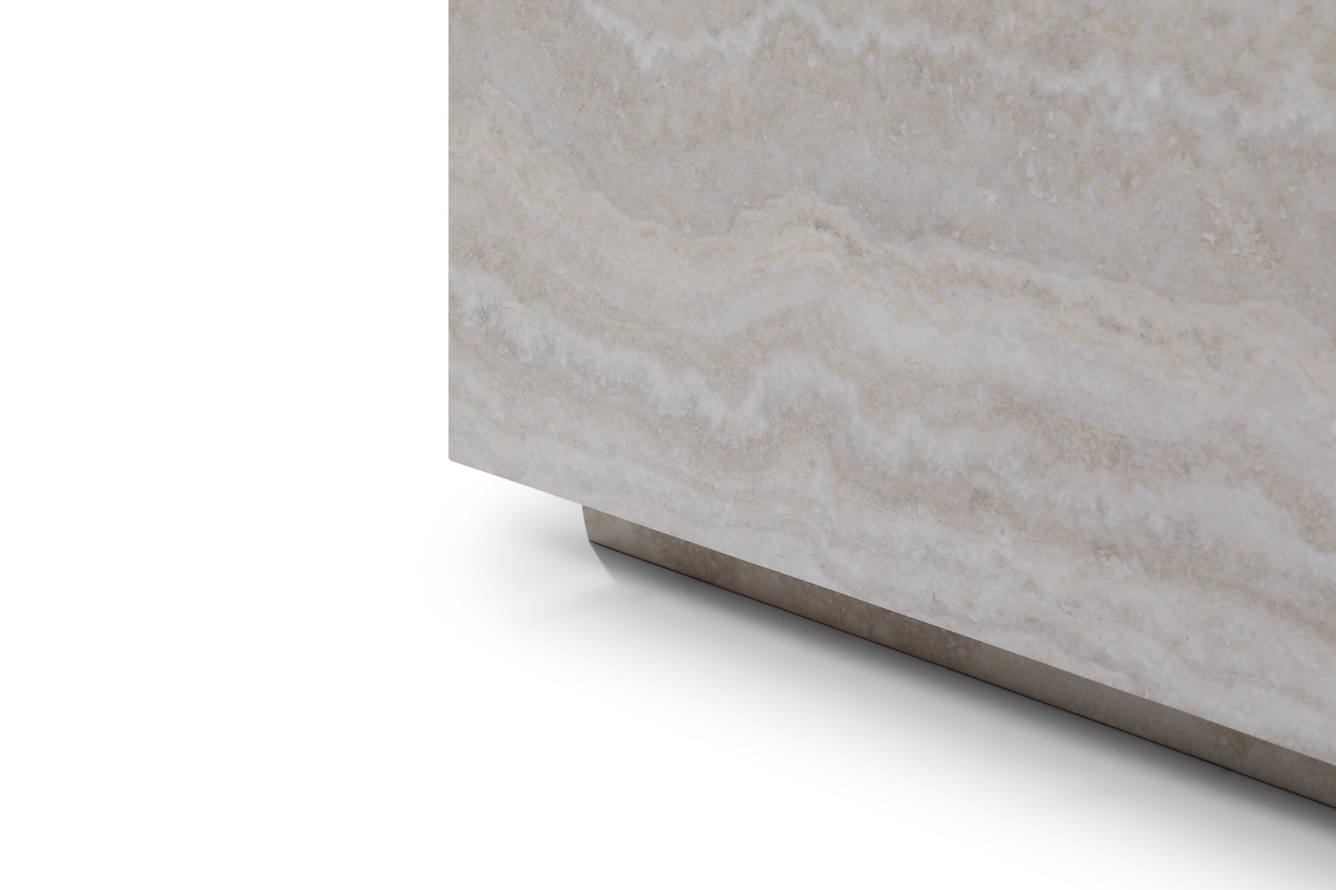 Table basse ETERNA gris plateau