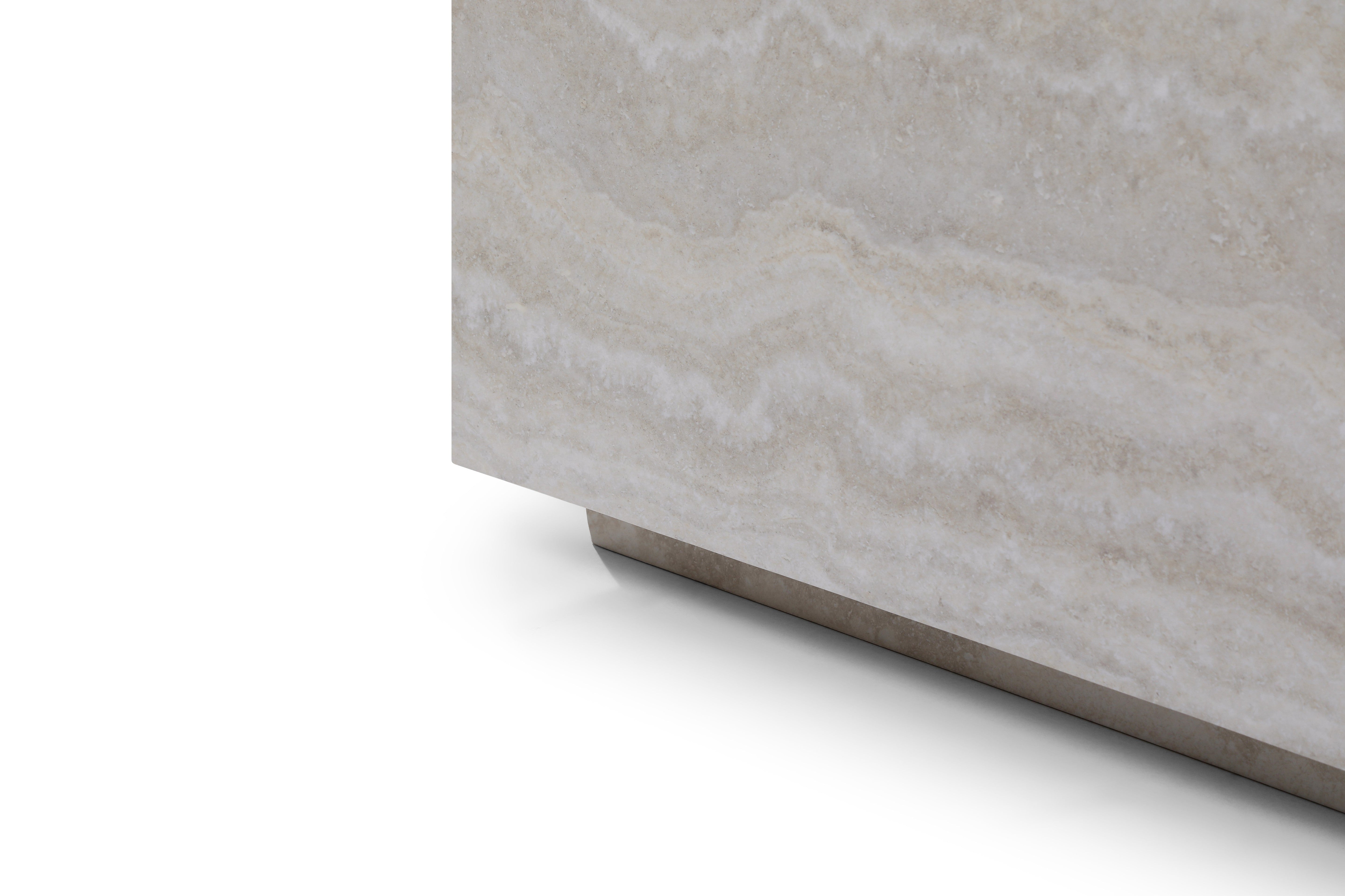 Table basse ETERNA gris plateau